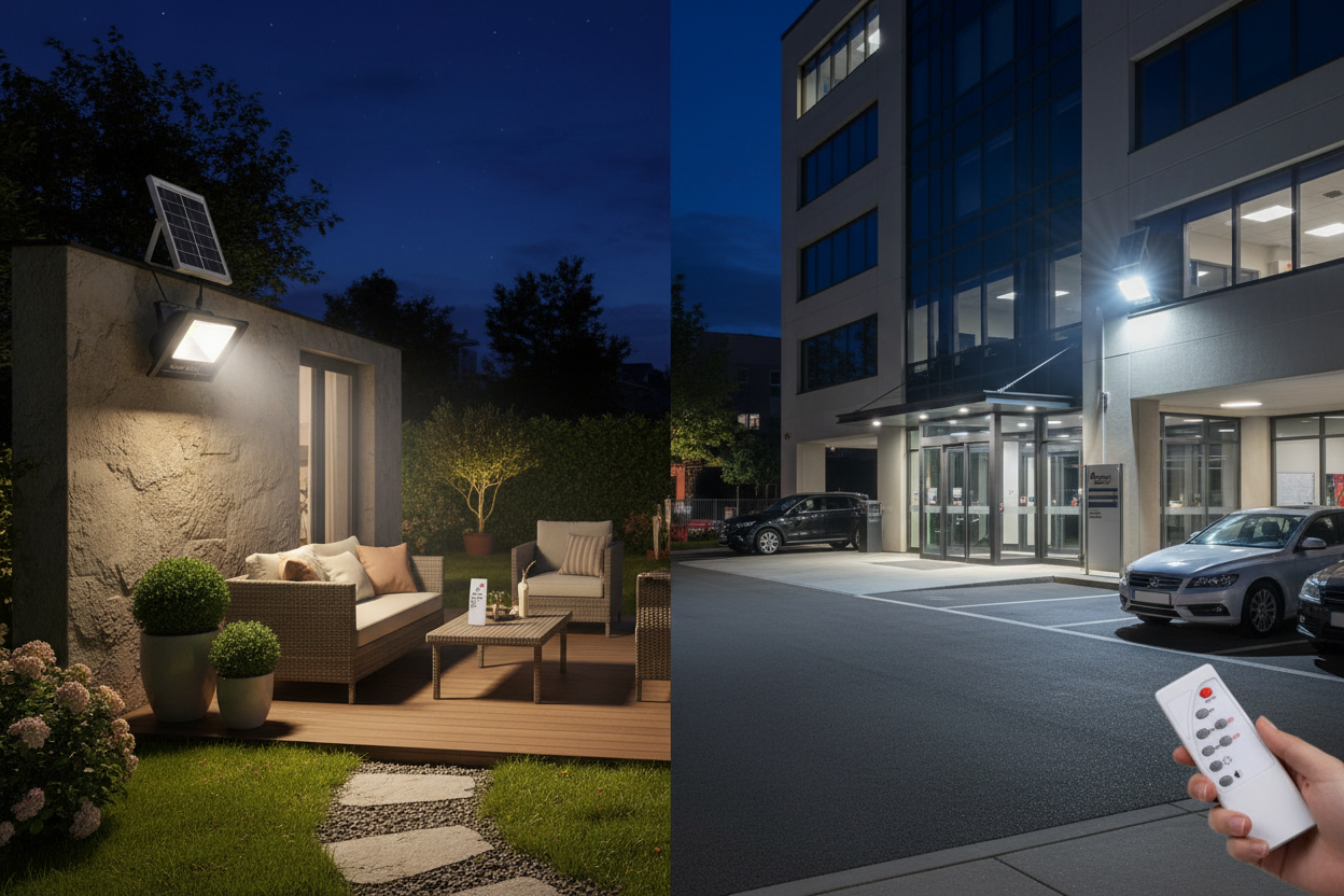 Solar Light System - Night Use in Home & Office